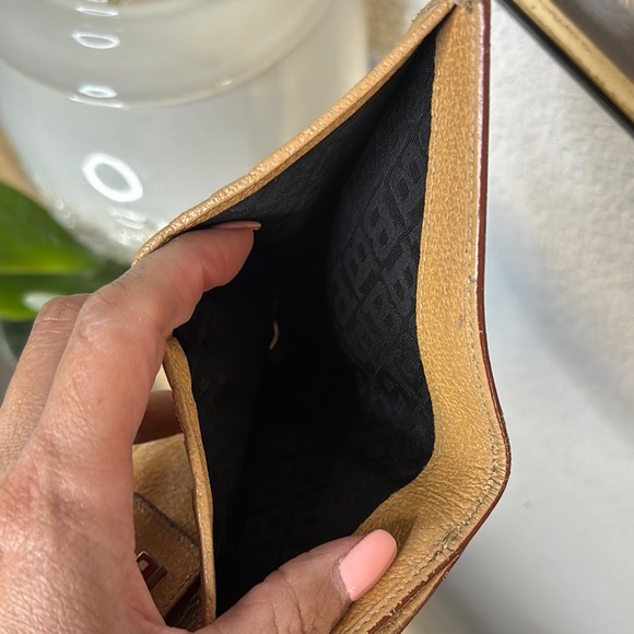 Bally Gold Leather Wallet. With wear - Picture 5 of 5